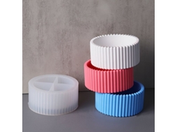 Conjunto De Moldes De Silicone Para Velas E Pratos Vayotoy