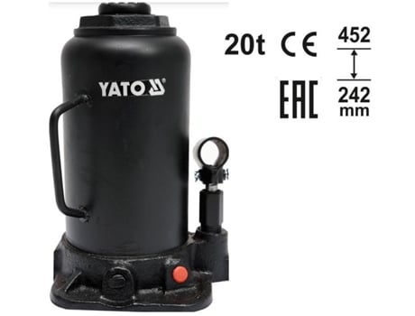 Pistão Hidráulico Jack Post 32t 242 452mm Yato