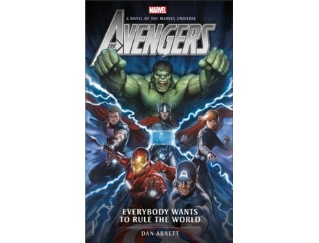 Livro avengers: everybody wants to rule the world de dan abnett (inglês)