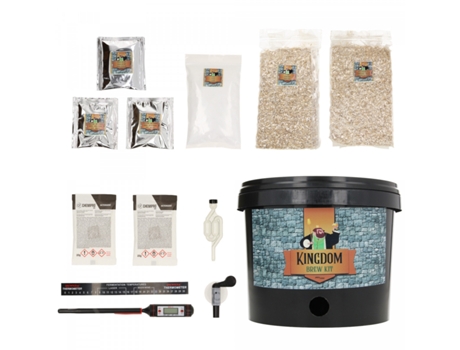 Kit de Fabrico de Cerveja Kingdom Brew Kit Blondes Starkbier ICH-ZAPFE