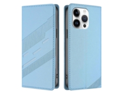 Capa De Couro Com Suporte E Estampa Estilo Punk Para Iphone 13 Pro De 6,1 Polegadas