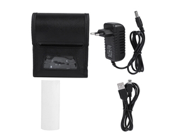 Impressora Térmica Portátil Sem Fio Bluetooth Para Bilhetes Ios/android 110-240v