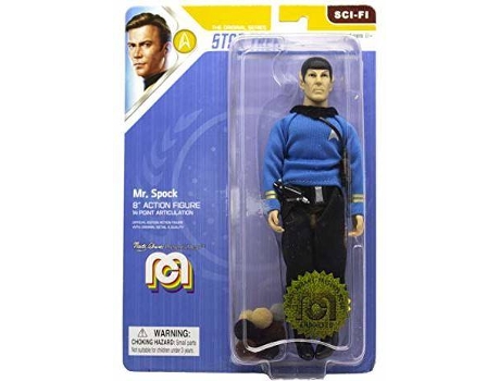 Boneco  Star Trek - Mr. Spock in Blue Shirt (6 anos - 9.3x6.4x1.3 cm)