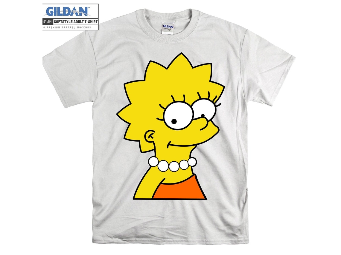 T-shirt Rockinstone The Simpsons Lisa Simpson Books Funny Hoodie Tote Bag Hoody(m)