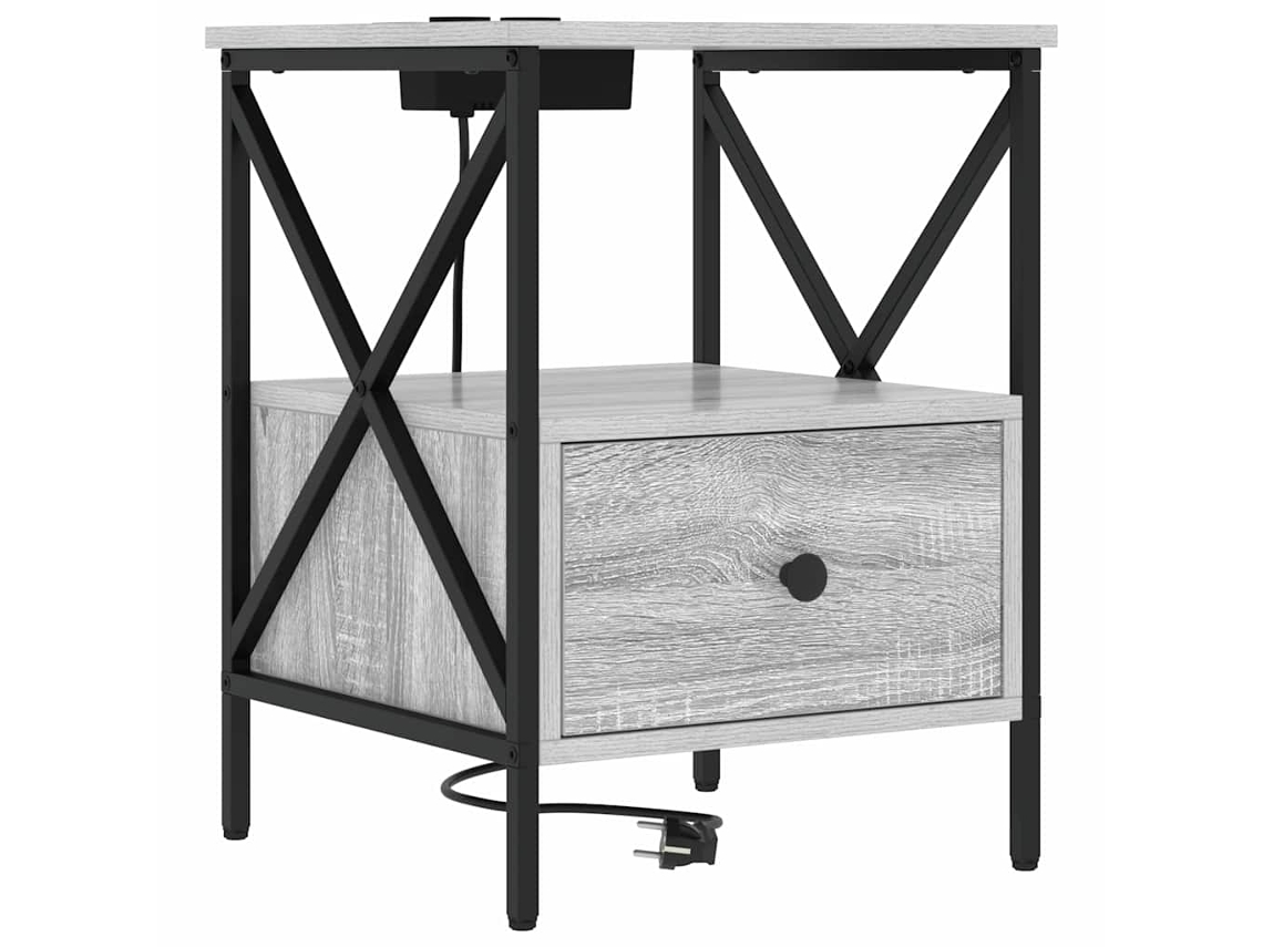Cabeceira Cinza Sonoma 41,5 x 40,5 x 55 cm - EXCLUSIVO DA MAISON