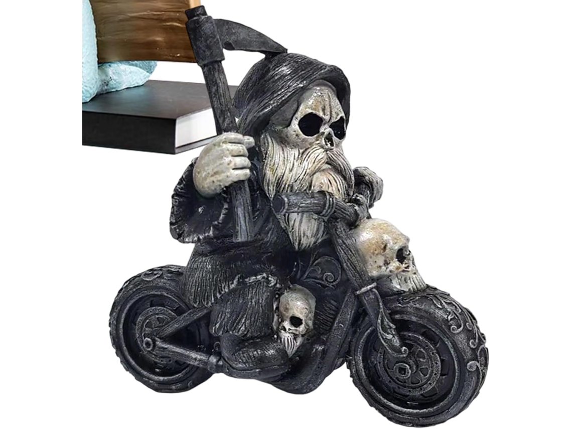Est Tua do Ceifador Escultura de Motocicleta para Escrit Rio Estatuetas Decorativas Artesanais Bares Tem Ticos VAYOTOY