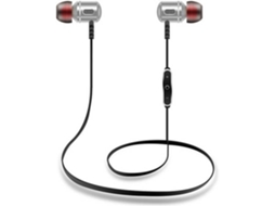 Kit Mãos Livres YDCY S8 In Ear MicroAuriculares Noise Cancelling Prateado
