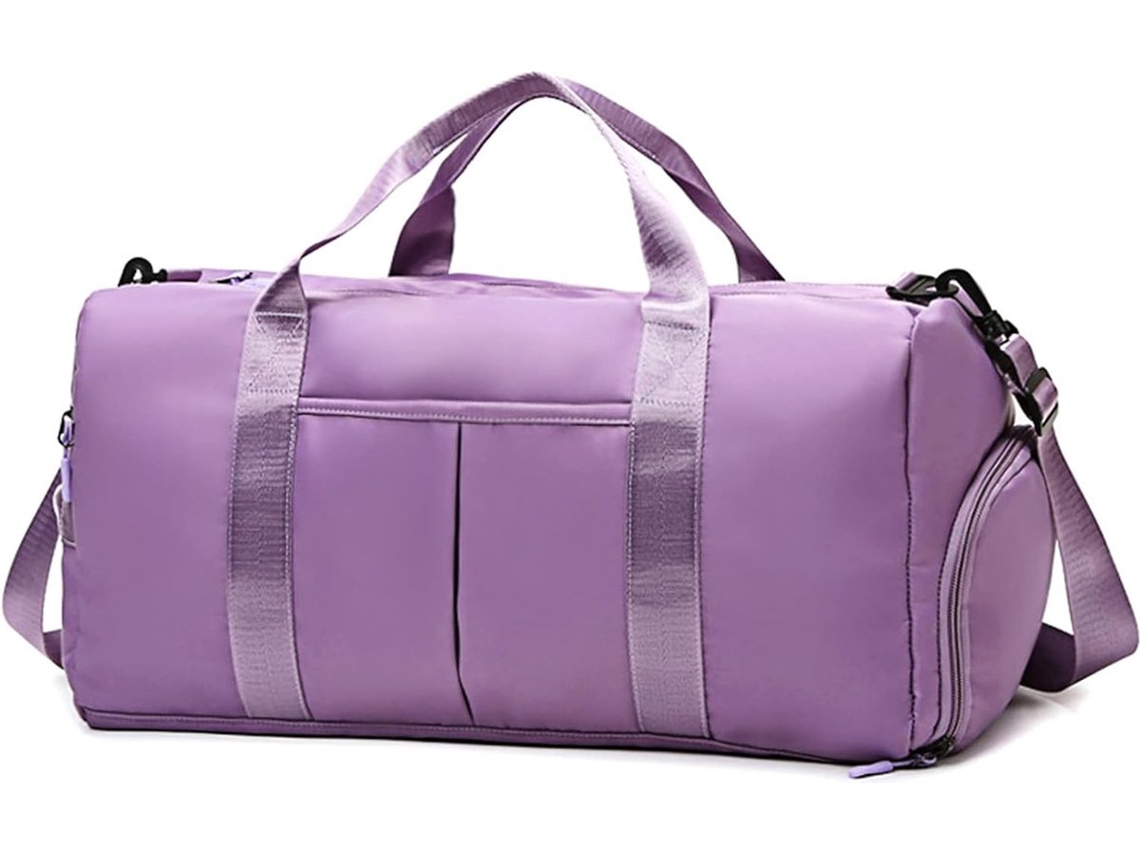 Mala AQUAFORGE Vintage 45L em Lona Cinza Claro