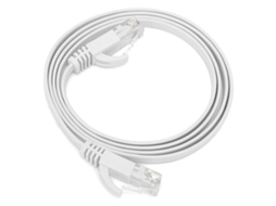 Lurelia Cabo Ethernet Cat6 Rj45 10 Gbps 600 Mhz 0,5 M Plano Banhado A Ouro Para Rede Lan