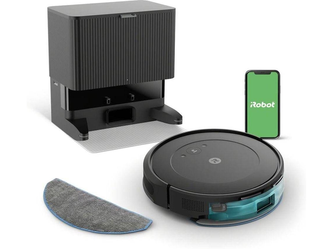 Aspirador Robô IROBOT Combo Roomba 2 Essential (Outlet Grade A - Autonomia: 160 min - Preto)