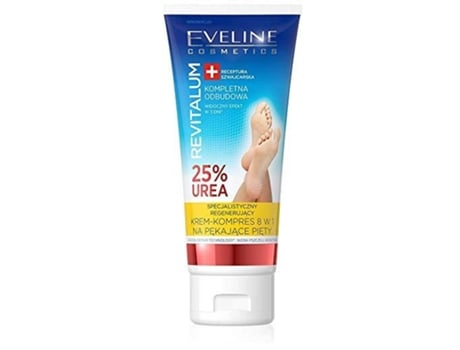 Eveline Creme Regenerativo Intenso 8 Em 1 Para Calcanhares Rachados