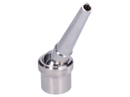 Bico de Fonte Aço Inoxidável 304 Rosca Feminina G1 1/2 Jato Ajustável para Jardim e Lago