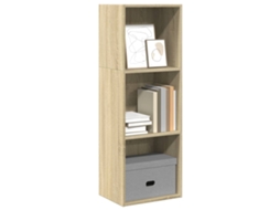 Estante Para Livros | Gabinete De Livros | Estante 40x30x114 Cm Derivados De Madeira Carvalho Sonoma