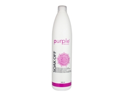 Removedor de Verniz Gel Soak Off 500ml Purple Professional