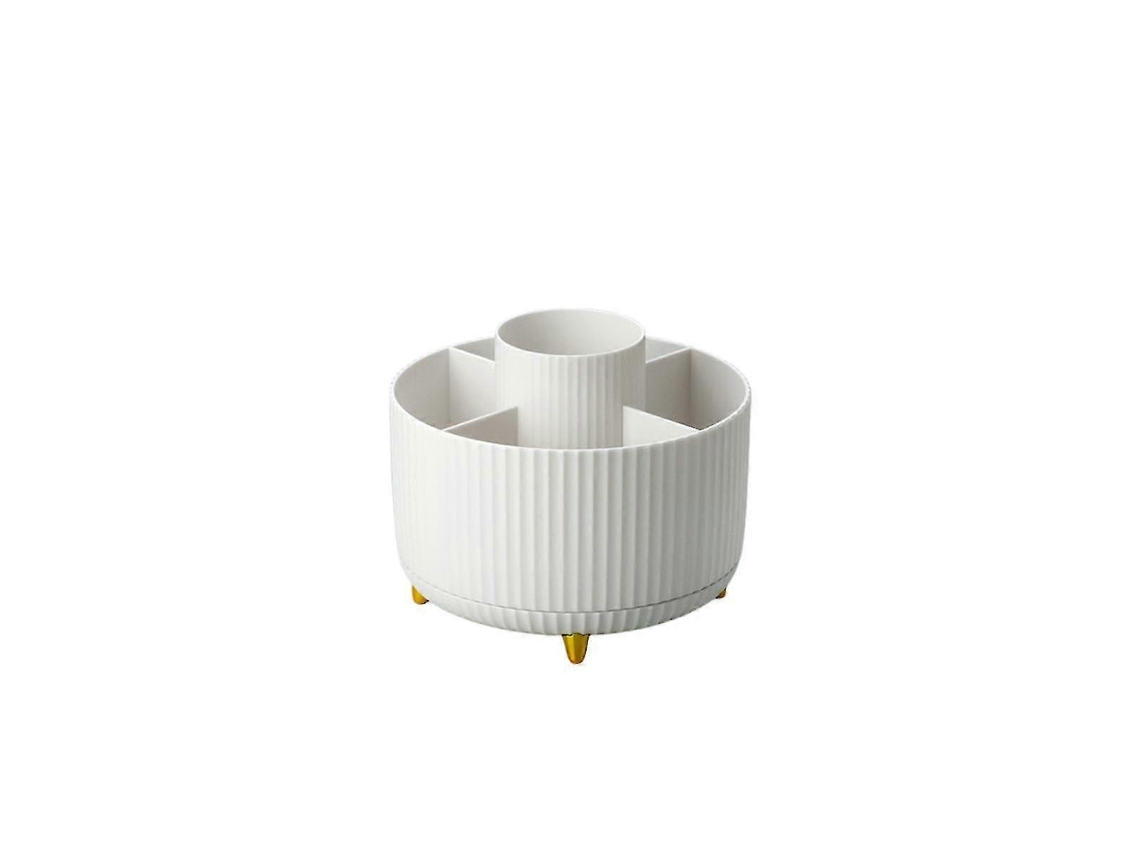 Porta-lápis de mesa, organizador de canetas giratório 360° para mesa, armazenamento de materiais de escritório Slowmoose