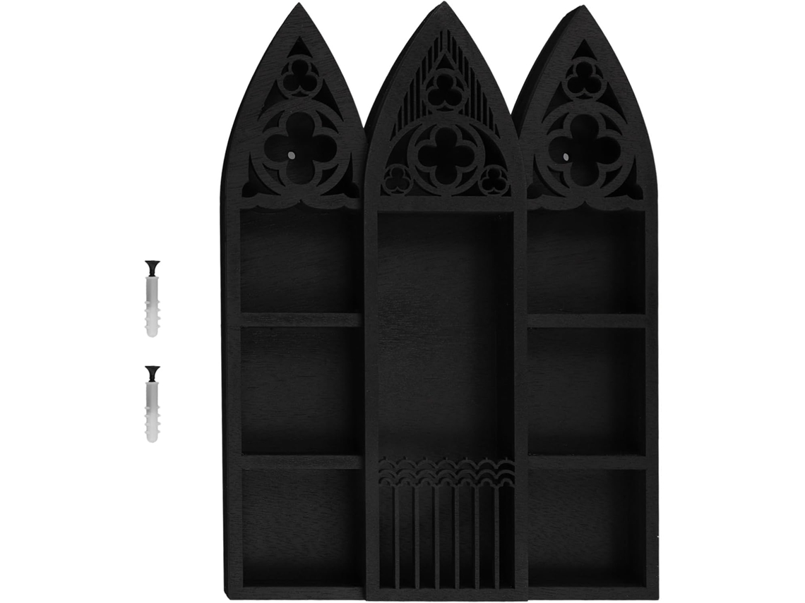 Prateleira De Madeira Para Guardar Óleo, Ideal Para Casa, Quarto Ou Sala De Estar
