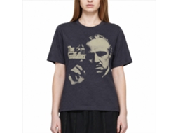 Rockinstone Godfather Finger Waggle Heather Navy Adult T-shirt Size:xxxl