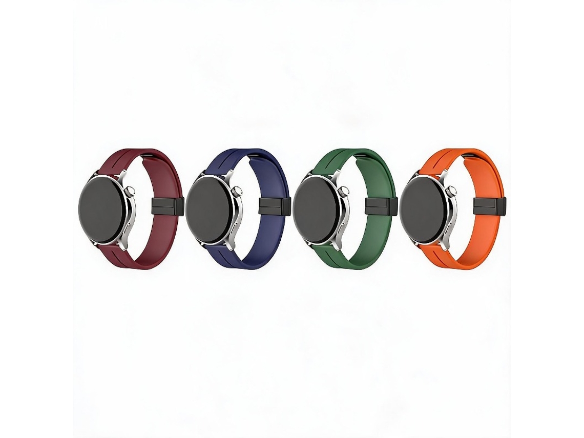 4 Pcs Bracelete Para Garmin Forerunner 55/165/245570/570/645/70/170 (20mm) Cuich