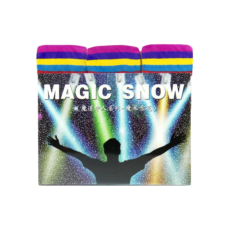 (multicolorido) Adereços Mágicos De Papel Em Formato De Floco De Neve Colorido