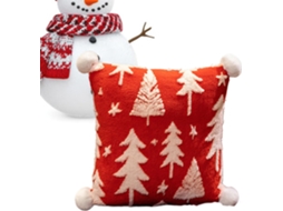 Capas De Natal Para Almofadas De Sofá Com Árvore Decorativa |