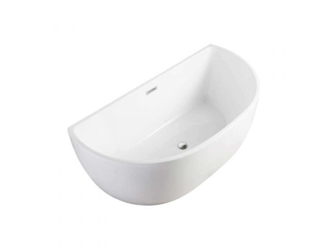 Bella Banheira Semi-Ilha Banheira de Parede Elegante e Requintada Robusta Fácil Manutenção 80X170X58Cm