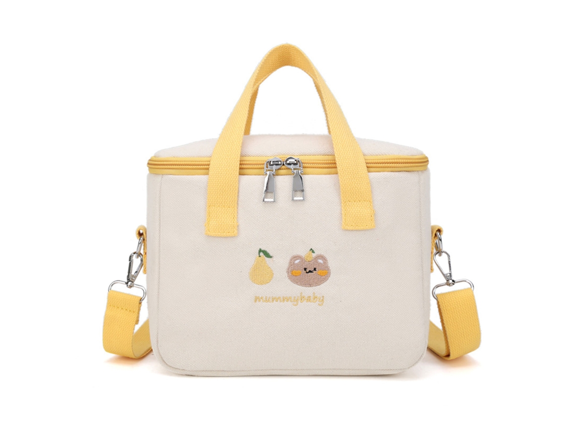 Bolsa Para Mamãe Oxford Cartoon Organizer De Carrinho Com Grande Capacidade Amarela