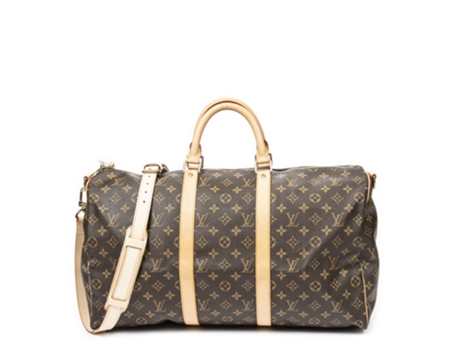 Bolsa De Viagem De Mulher Louis Vuitton Keepall Bandouliere Castanho (tamanho Único)