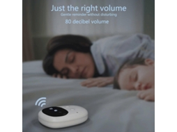 Sensor De Urina Noturna, Alarme Sem Fio Para Enurese Noturna - Ferramenta Multifuncional Para Treinamento Do Desfralde, Som Alto E Vibrações Fort