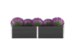 Garden Raised Bed, Garden Raised Beds Vidaxl Cinzeto Wpc (250 X 50 X 54 Cm)