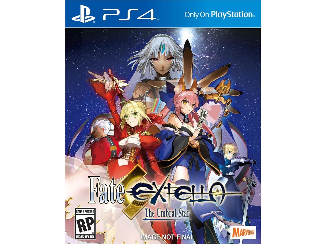 Jogo PS4 Fate/Extella The Umbral Star