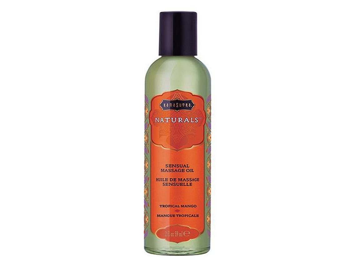 Óleo De Massagem Erótico Tropical Mango Kama Sutra (59 Ml)