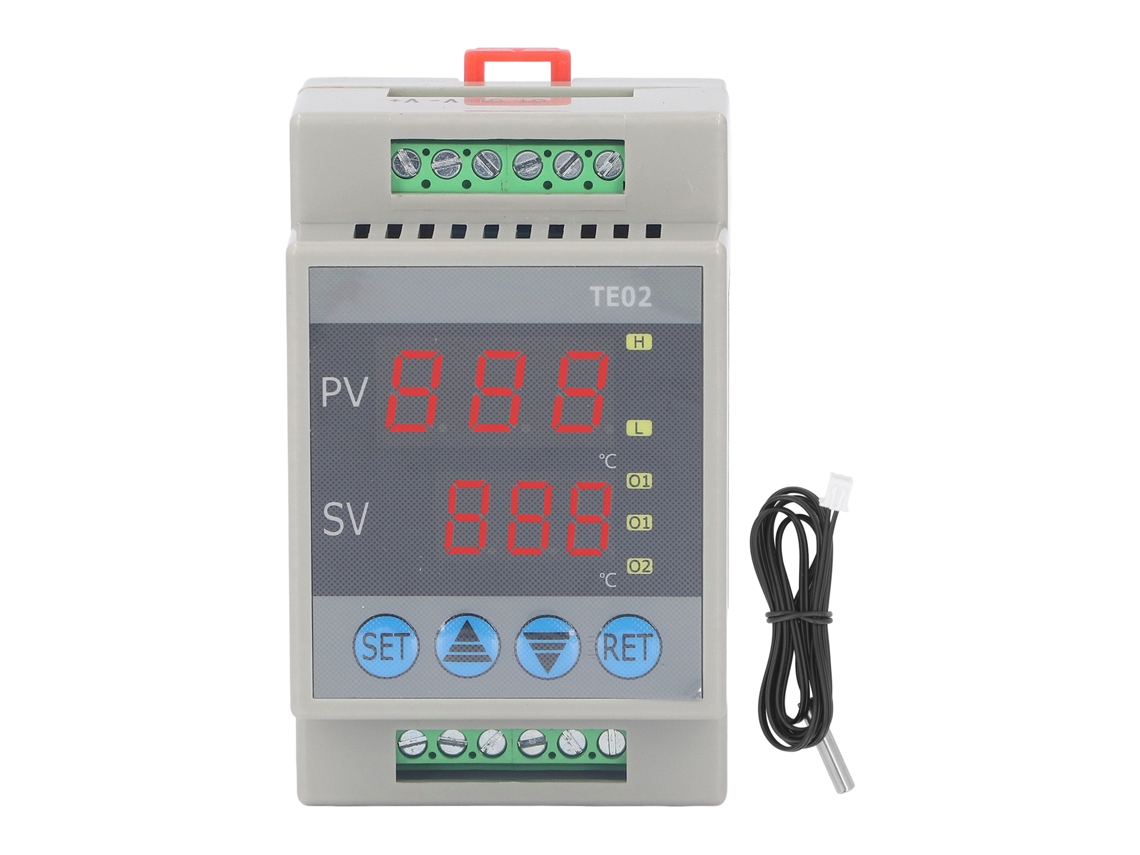 Controlador de Temperatura Digital Micro para Trilha Din | S/MARCA