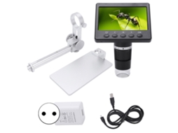 Microscópio Digital 720p (ecrã Lcd Hd De 4,3 Polegadas, Ampliação De 1000x)