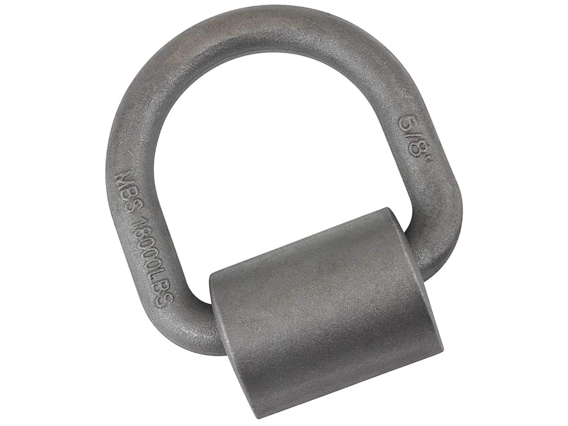 Anel de Gravata Soldado em Metal Forjado Reforçado 1/2'' para Caminhão Reboque