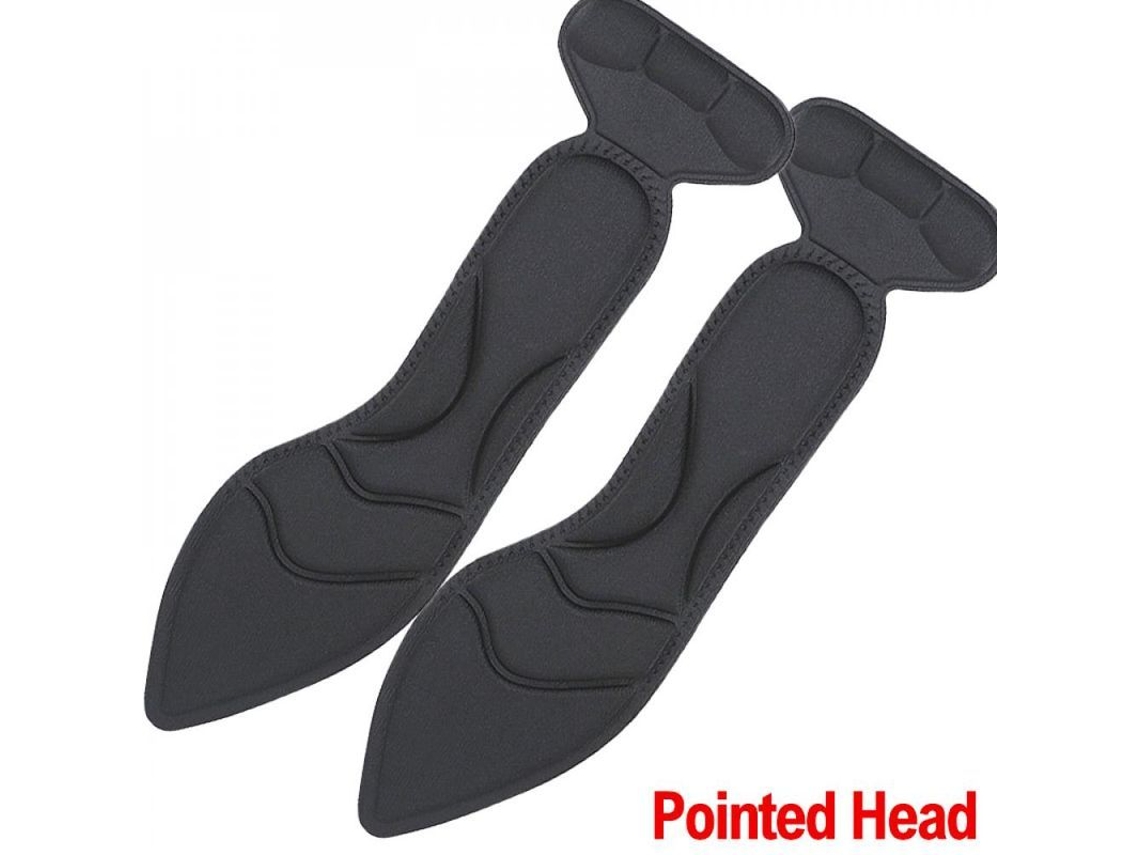 4pcs Palmilhas de Sapatos de Salto Alto para Mulher com Espuma de Memória Antiaderente Cortável Confortável e Respirável