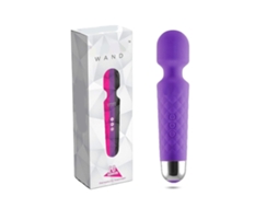 Vibrador, Poderoso Massageador De Varinha Elétrico Para Mulheres - À Prova Dágua, Silencioso, Sem Fio (roxo)