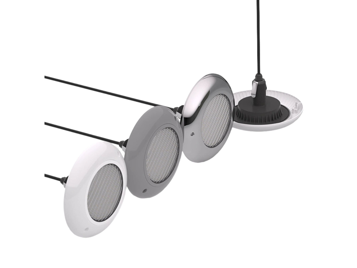 Foco Led 250 Easy Way 18w 1800lm 3000k 12v Ac Ip68 - Cinzento
