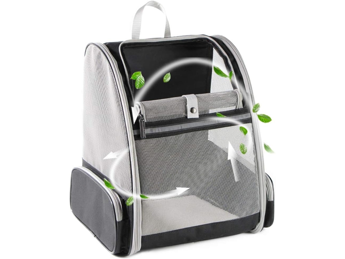 Mochila de Transporte para Cães e Gatos, Tipo Bolha AQUAFORGE