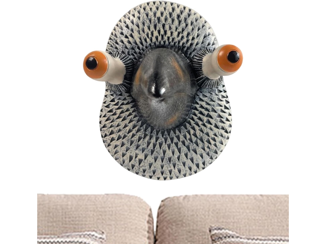 Decoração De Parede Em Forma De Pássaro Animais De Resina Escultura Decorativa Para Casa, Estátu Gokoco