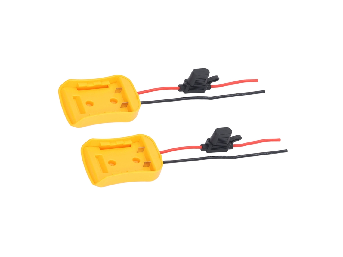 Laxiscreed Adaptador Para Bateria De Íons De Lítio Com Fusível E Terminais Aderentes