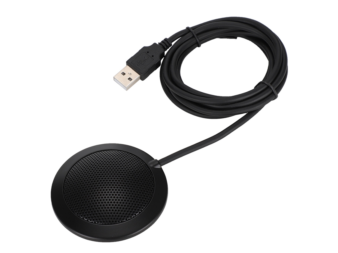 Microfone (captador Usb De Malha De Metal Omnidirecional De 360 Graus)