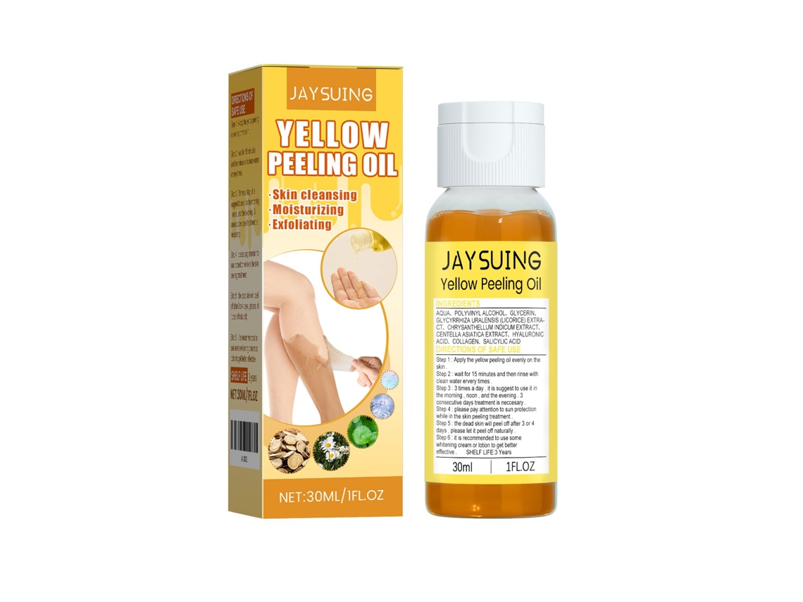 Óleo Exfoliante Natural Cuidado Corporal Profundo