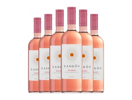 Vinho rosé RASGÓN Rasgón Rosado Tempranillo La Mancha (0.75 L - 6 Unidades)