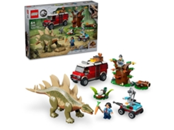 Lego® Jurassic World Missões De Dinossauros: Descoberta Do Estegossauro – Brinquedo Divertido
