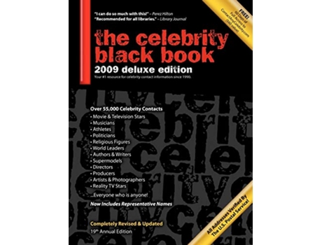 Livro Celebrity Black Book 2009 de Jordan Mcauley (Inglês)
