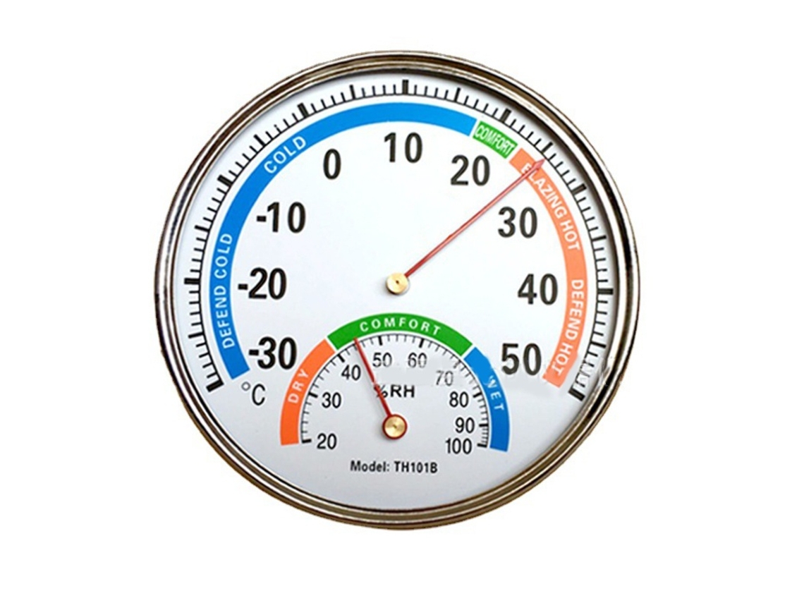 Lurelia Termohigrómetro -30 A 50 °c, Interior/exterior, A Pilhas
