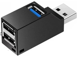 Hub Usb 3.0 De 3 Portas, 5 Gbps, Adaptador Extensor Mini Para Laptop,