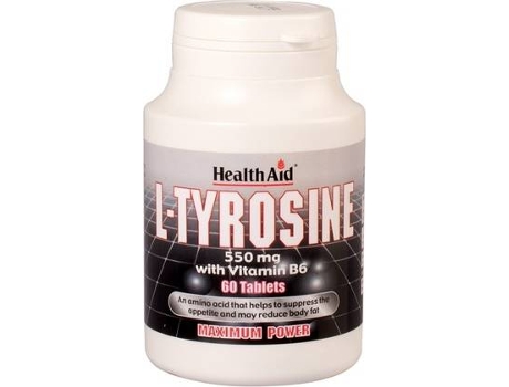 Suplemento Alimentar HEALTH AID L-Tirosina (60 comprimidos)