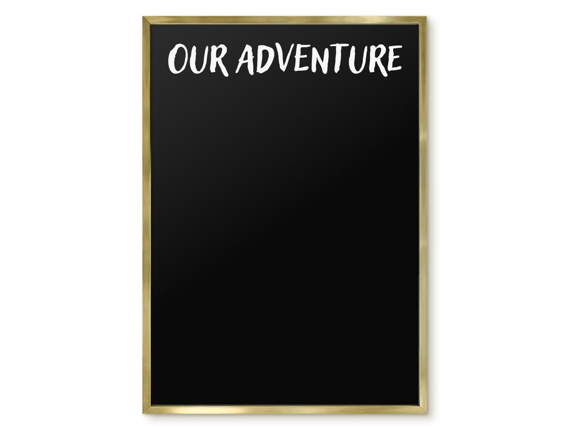 Magnetic Wall Board Our Adventure For The Office Espelharte (50x70 Cm)