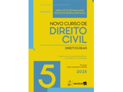 Livro Novo Curso De Direito Civil - Vol.5 - Direitos Reais - 7 Edição 2025 De Pablo Stolze Gagliano (português Do Brasil)